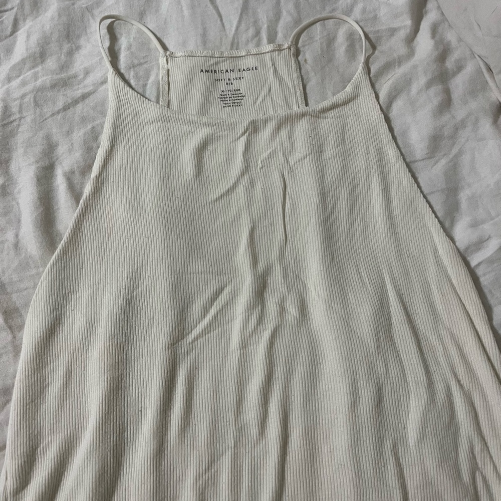 American eagle halter style tank. Soft fabric collection. Easy to style!